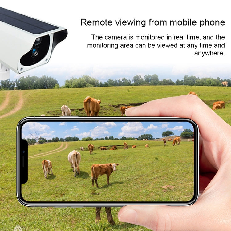 T1-2 2 Megapixel WiFi Version IP67 Waterproof Solar HD Monitor Camera without Battery & Memory, Support Infrared Night Vision & Motion Detection / Alarm & Voice Intercom & Mobile Surveillance, WiFi Version T1-2 2 Megapixel WiFi Version IP67 Waterproof Solar HD Monitor Camera without Battery & Memory, Support Infrared Night Vision & Motion Detection / Alarm & Voice Intercom & Mobile Surveillance, WiFi Version